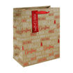 Picture of DECK THE HALLS KRAFT GIFT BAGS